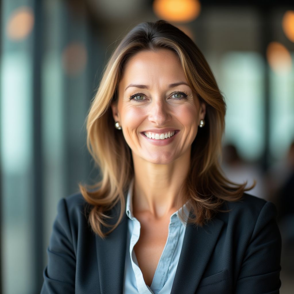 Retrato profesional de Sofía Reyes, Socia Directora.